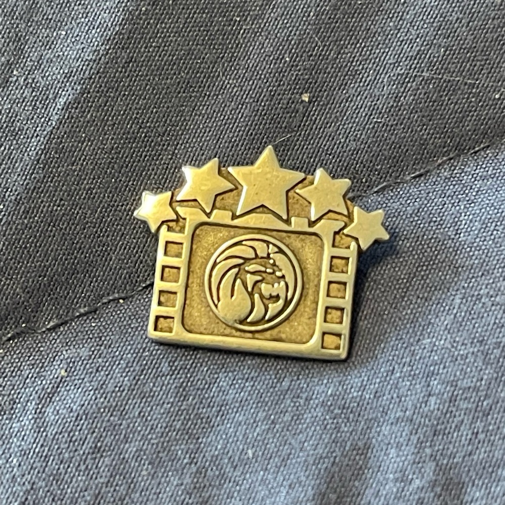 Tiffany MGM studio 5 year anniversary pin